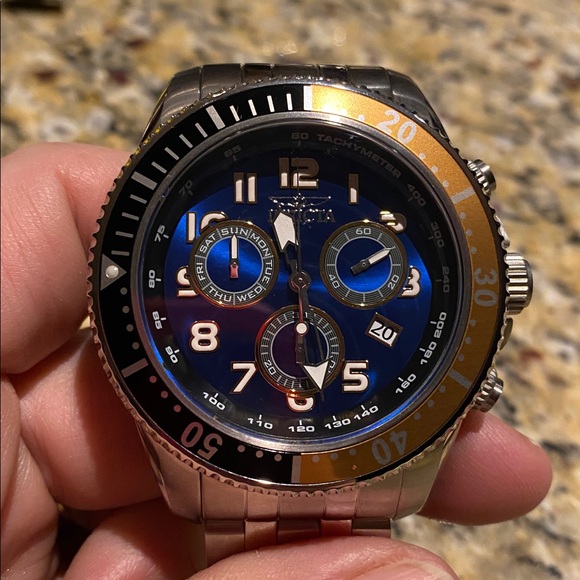 Invicta Pro Diver Swiss Quartz Chronograph Men’s Watch Model 24649